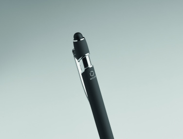 Logotrade Logogeschenke das Foto: Druckkugelschreiber mit Stylus
