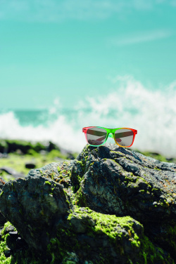 Logotrade Logogeschenke das Foto: Regenbogen Sonnenbrille UV400