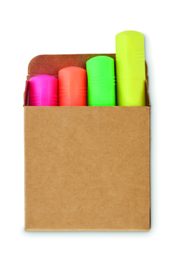 Logotrade werbemittel das Foto: Textmarker-Set