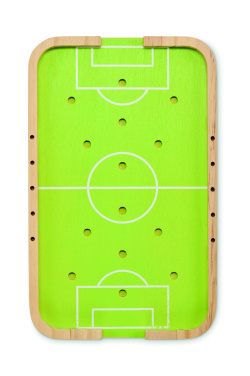 Logotrade Logogeschenke das Foto: Fußballspiel aus Holz
