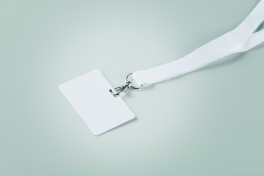 Logotrade Geschäftsgeschenke das Foto: Lanyard-Ausweis 54 x 86 mm