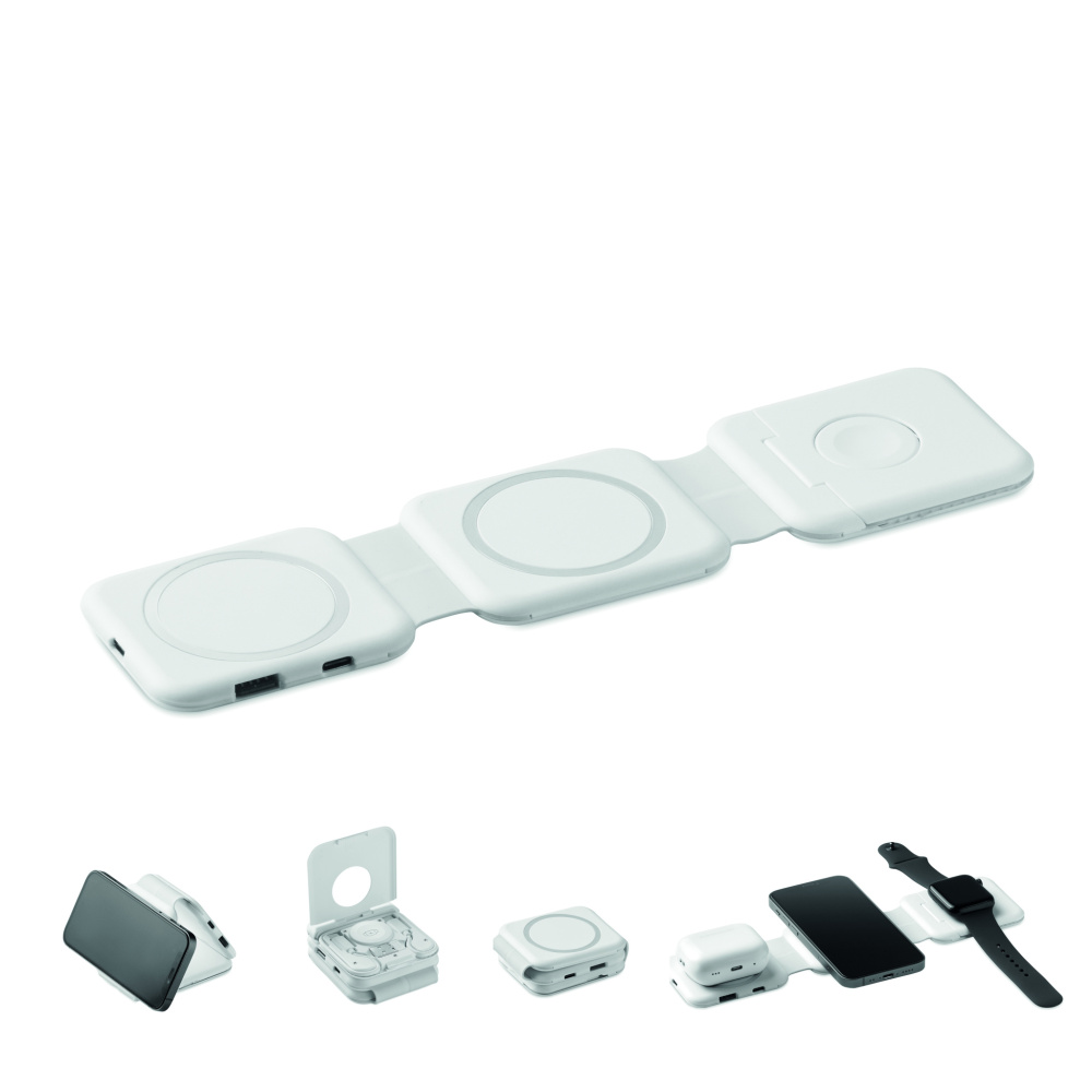 Logotrade Werbegeschenke das Foto: 3fach Ladestation