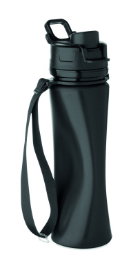 Logotrade Werbegeschenke das Foto: Faltbare Sportflasche Silikon