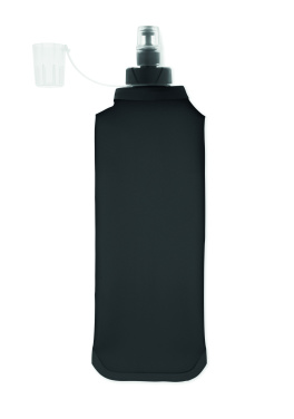 Logotrade Firmengeschenke das Foto: Faltbare Wasserflasche 500ml