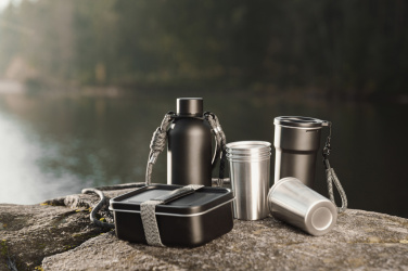 Logotrade Firmengeschenke das Foto: VINGA Parks Becher aus RCS Stainles Steel, 4 Stück, 250ml