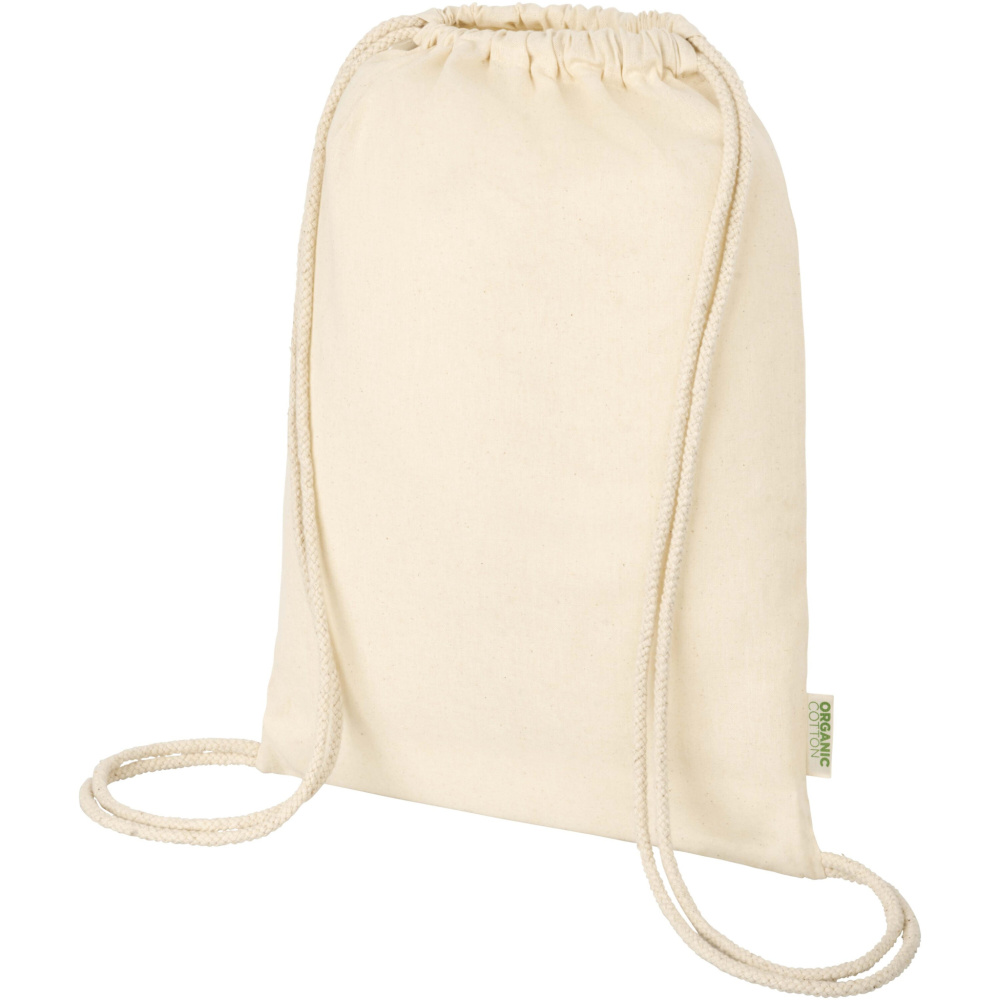 Logotrade Firmengeschenke das Foto: Odisha 100 g/m² OCS Bio-Sportbeutel 5L