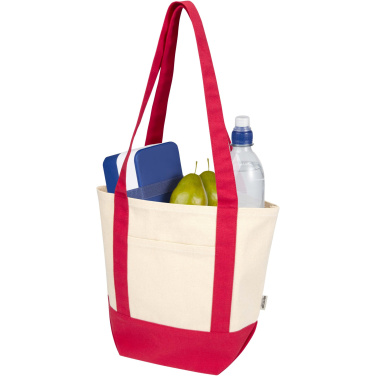 Logotrade Werbegeschenke das Foto: Sam 320 g/m² Mini-Tragetasche aus GRS recycelter Baumwolle