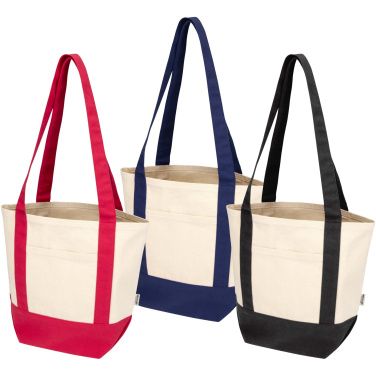 Logotrade Geschäftsgeschenke das Foto: Sam 320 g/m² Mini-Tragetasche aus GRS recycelter Baumwolle