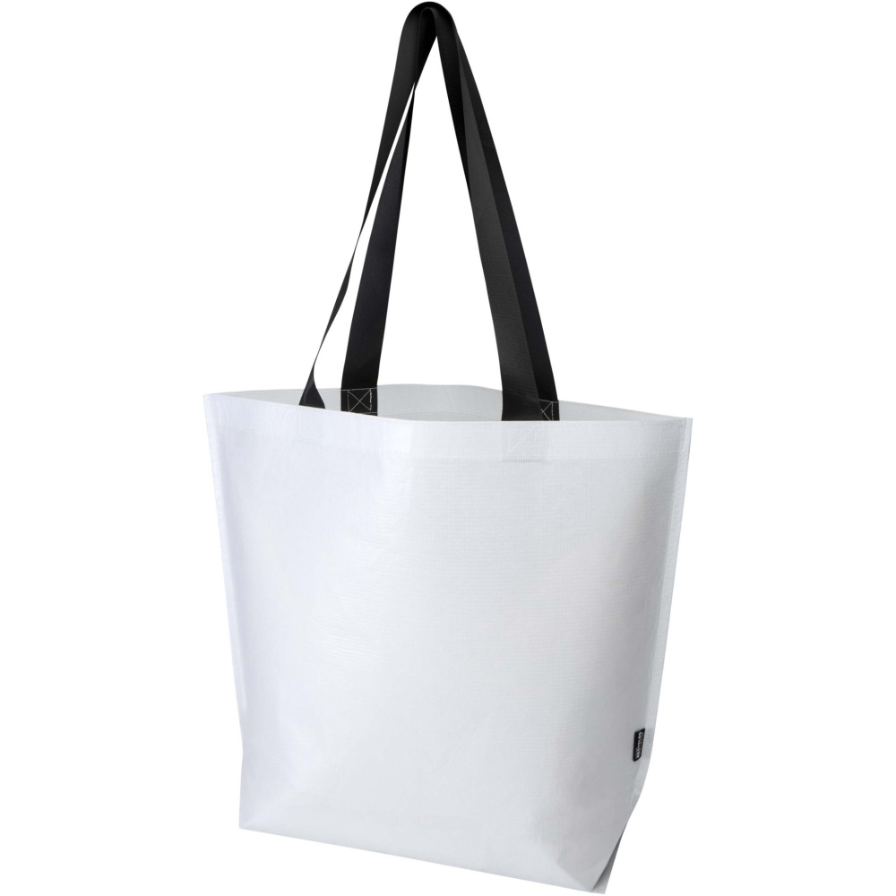 Logotrade werbemittel das Foto: Duo GRS recycelte doppellaminierte Tragetasche Oversize 30L