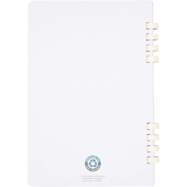 Logotrade Werbegeschenke das Foto: Fil A5 Hardcover RCS recyceltes Spiralnotizbuch