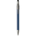Rill RCS recycelter Kugelschreiber mit Stylus und Fidget Spinner (schwarze Mine), Ozeanblau