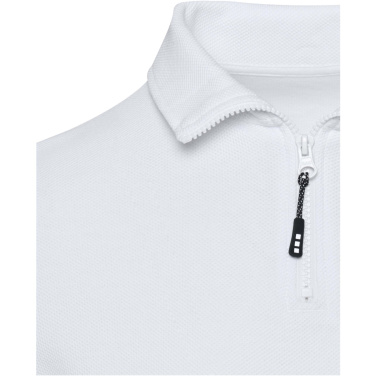 Logotrade Logogeschenke das Foto: Zeus Langarm Poloshirt Unisex mit Reißverschluss
