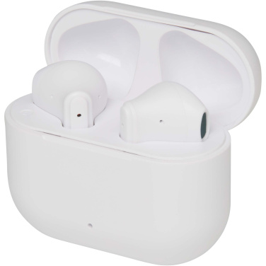 Logotrade Logogeschenke das Foto: Altais True Wireless Bluetooth® Headset aus recyceltem Kunststoff