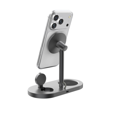 Logotrade Firmengeschenke das Foto: Quantum Ultra-Fast RCS 25W magnetischer Desk-Charger