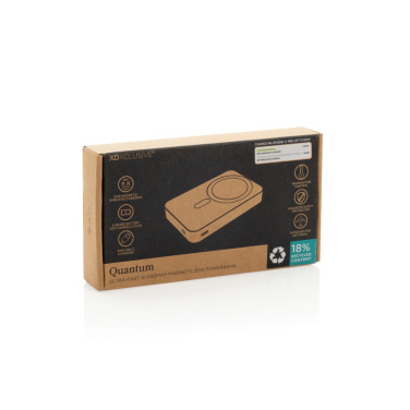 Logotrade Firmengeschenke das Foto: Quantum RCS Ultra-Fast 25W 10.000mAh magnetische Powerbank