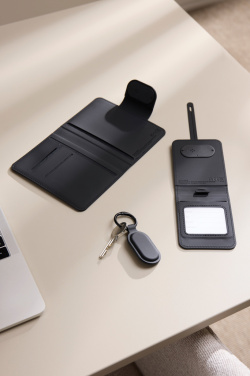 Logotrade Geschäftsgeschenke das Foto: VINGA Baltimore RCS Kofferanhänger mit Dual-Finder