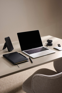 Logotrade Werbegeschenke das Foto: VINGA Baltimore 2-in-1 kabelloser 15W RCS Travel Charger