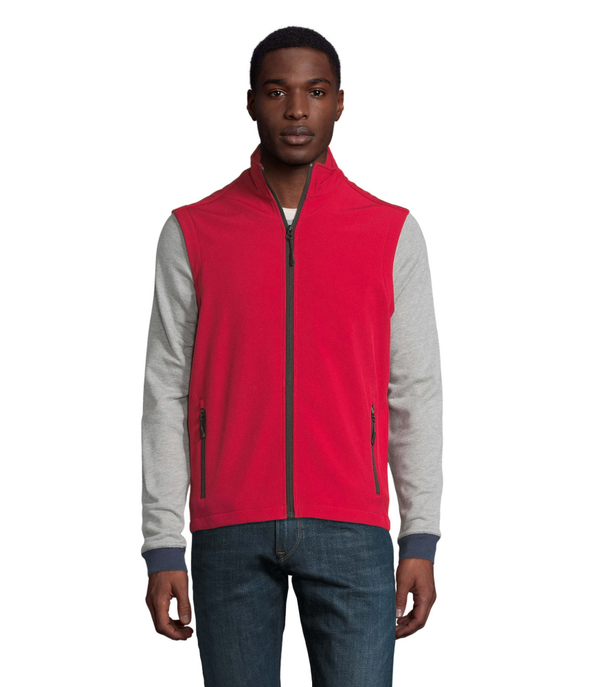 Logotrade Firmengeschenke das Foto: RACE BW MEN SOFTSHELL