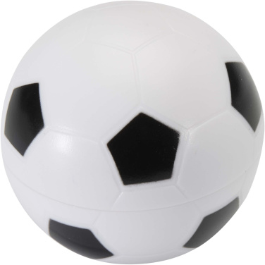Logotrade Werbeartikel das Foto: Zuri Fußball Lippenpflege Vanille mit LSF 15