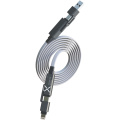 SCX.design C58 60 W magnetisches Flachladekabel, Grau