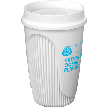 Logotrade Werbegeschenke das Foto: Alto POP 350 ml Becher mit 360°-Deckel