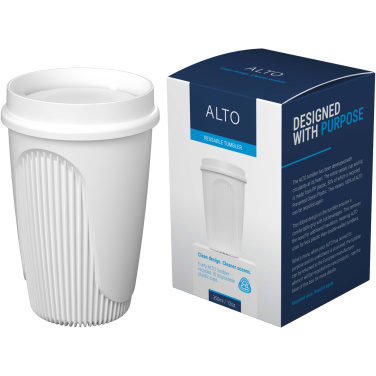 Logotrade Logogeschenke das Foto: Alto POP 350 ml Becher mit 360°-Deckel