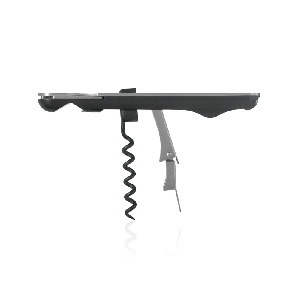 Logotrade Logogeschenke das Foto: AdHoc PushPull Korkenzieher
