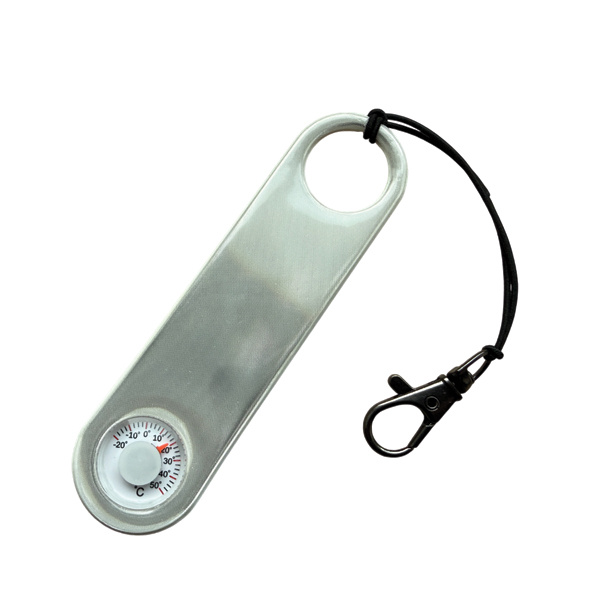 Logotrade Geschäftsgeschenke das Foto: Reflektor mit Thermometer