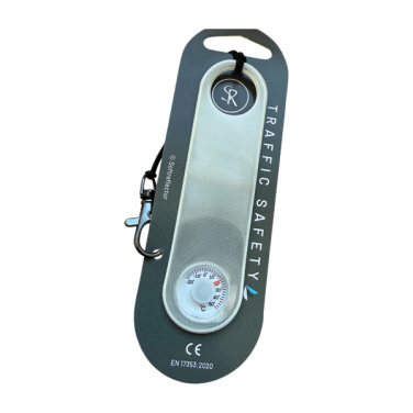 Logotrade Werbegeschenke das Foto: Reflektor mit Thermometer