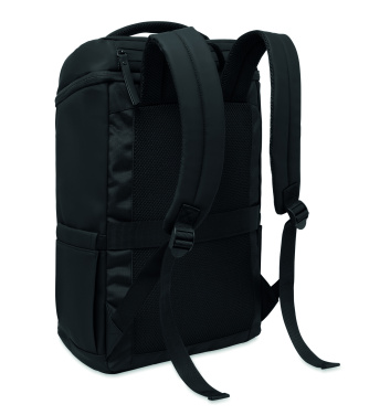 Logotrade werbemittel das Foto: 15" PU Laptop-Rucksack