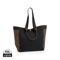 BEAU AWARE™ Allround-Shopper aus rec. Canvas 400gr/m², Schwarz
