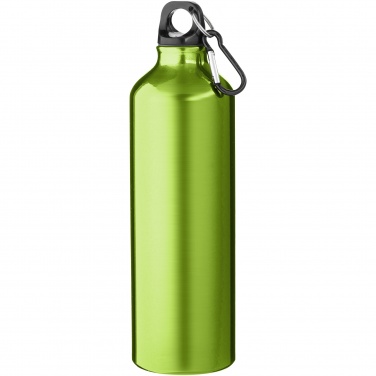 Logotrade promotional giveaway image of: Oregon 770 ml aluminium water bottle with carabiner