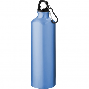Logotrade promotional products photo of: Oregon 770 ml aluminium water bottle with carabiner