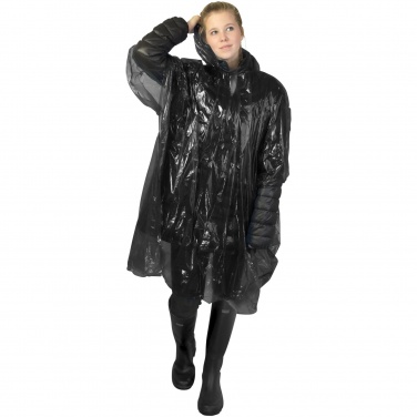Logotrade promotional merchandise picture of: Ziva disposable rain poncho with storage pouch