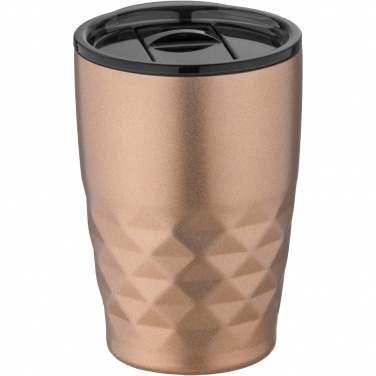 Logo trade advertising products image of: Geo 350 ml copper vacuum insulated tumbler