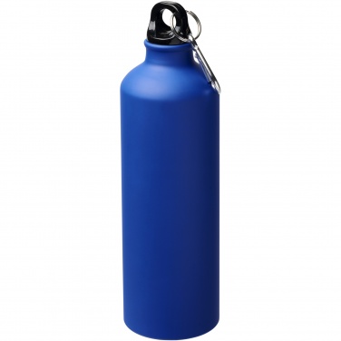 Logotrade corporate gift image of: Oregon 770 ml matte water bottle with carabiner