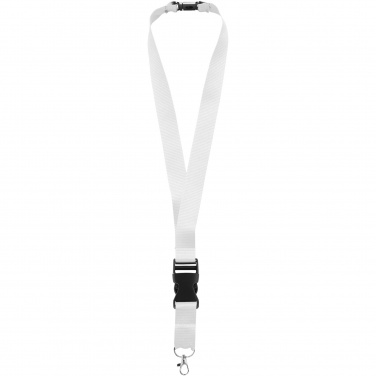 Logotrade promotional merchandise image of: Yogi lanyard detachable buckle break-away closure