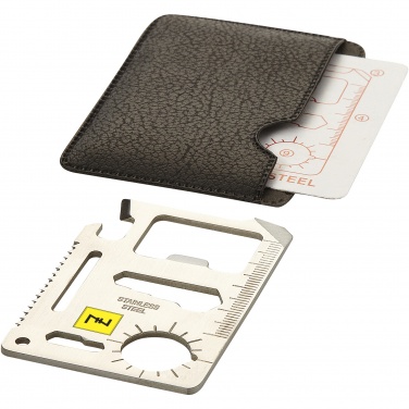 Logo trade promotional merchandise image of: Saki 15-function pocket tool card
