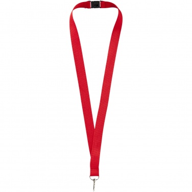 Logo trade promotional giveaways picture of: Lago lanyard with break-away closure