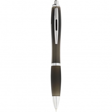Logotrade promotional giveaway picture of: Nash ballpoint pen coloured barrel and black grip