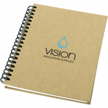 Logo trade promotional gifts image of: Mendel recycled notebook