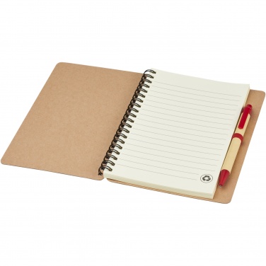 Logo trade promotional merchandise image of: Priestly recycled notebook with pen
