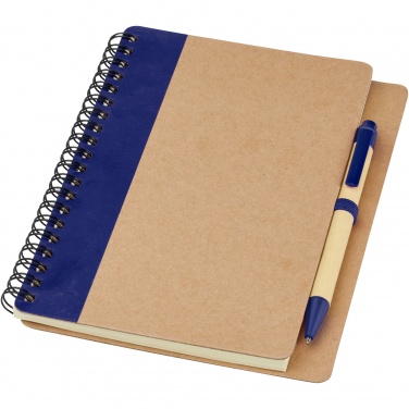 Logo trade promotional items image of: Priestly recycled notebook with pen