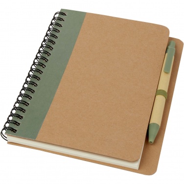 Logotrade promotional giveaways photo of: Priestly recycled notebook with pen
