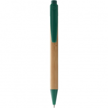 Logo trade promotional giveaways image of: Borneo bamboo ballpoint pen