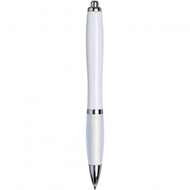 Logotrade corporate gift picture of: Nash ballpoint pen with coloured barrel and grip