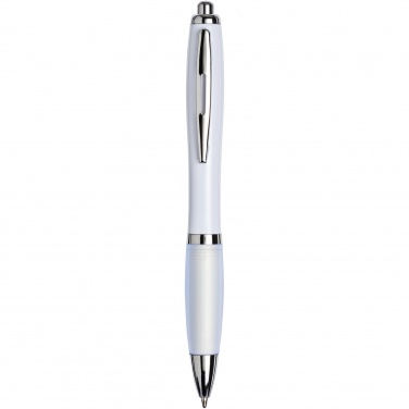 Logotrade promotional gifts photo of: Nash ballpoint pen with coloured barrel and grip
