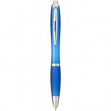 Logotrade advertising product picture of: Nash ballpoint pen with coloured barrel and grip
