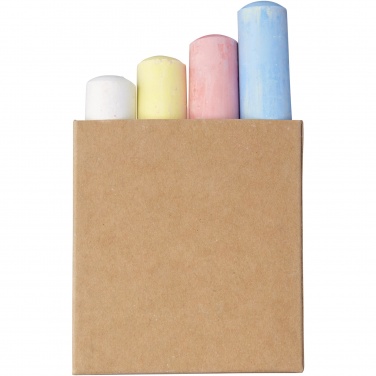 Logo trade corporate gifts image of: Screech 4-piece chalk set