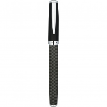 Logotrade corporate gift picture of: Carbon duo pen gift set with pouch